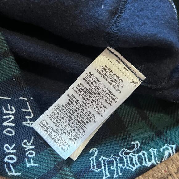 POLO RALPH LAUREN KIDS graphic-print long-sleeve hoodie Sz 5 - Picture 5 of 5